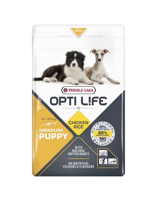 Opti Life Puppy Medium - Hondenvoer