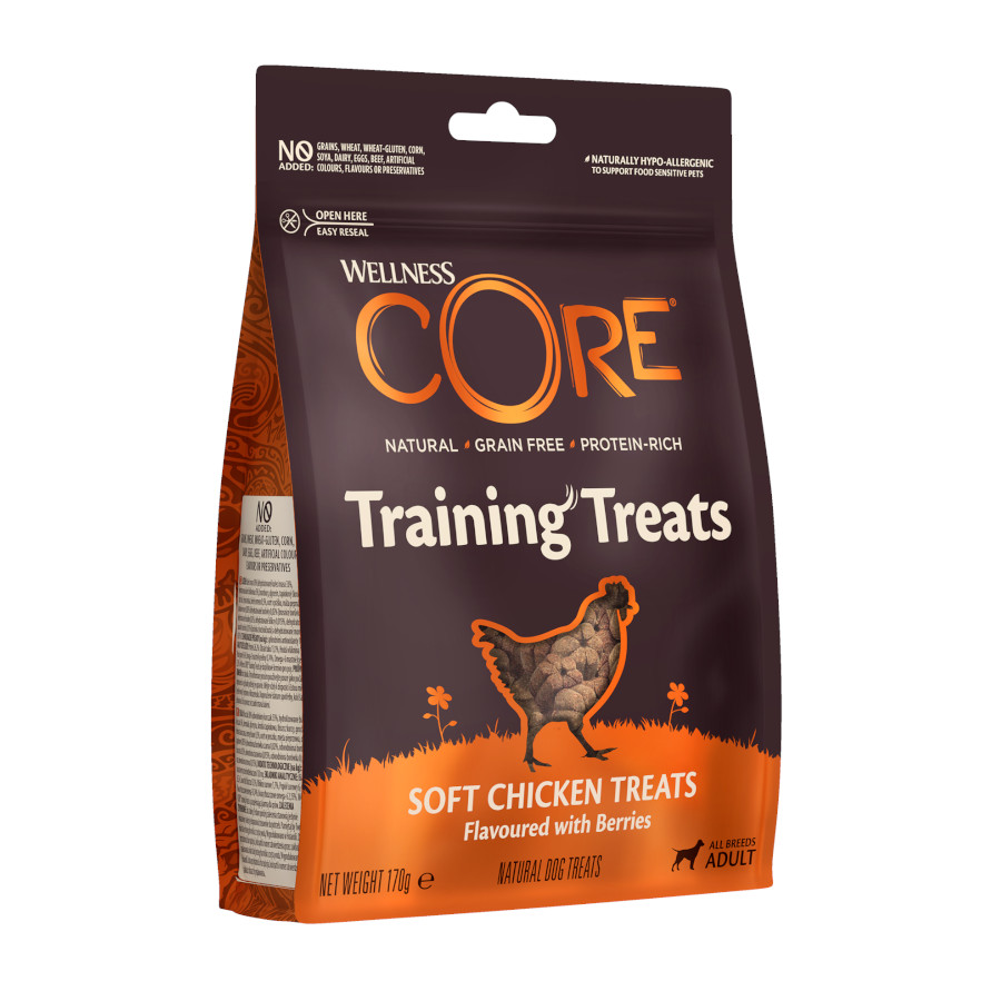 Petiscos Wellness Core Protein sabor Frango para Cães, 170g