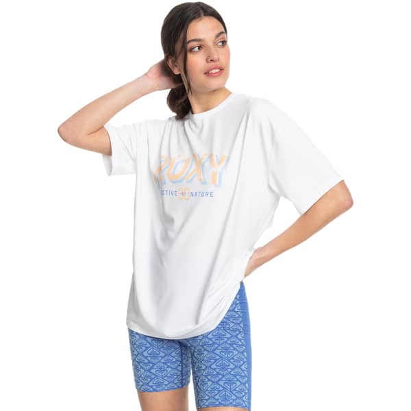 T-shirt ROXY BEACH BOUND TEE W BRIGHT BRIGHT WHITE