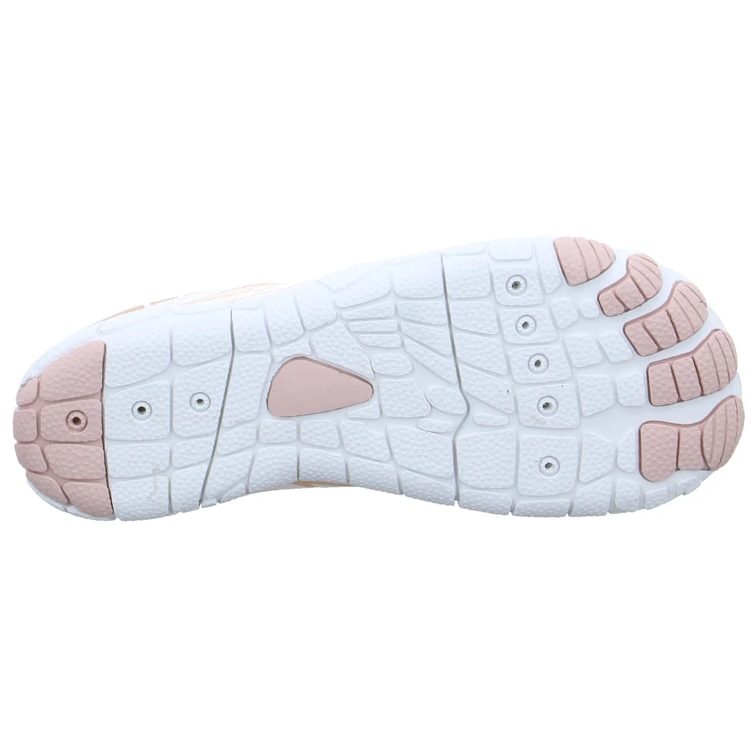 BECKER Badeschuhe unisex Weiss Synthetik