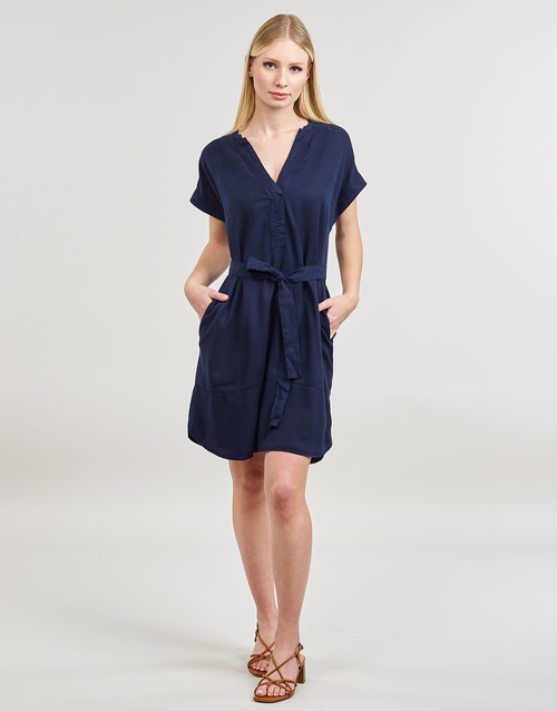 Esprit - tencel belt drs Azul
