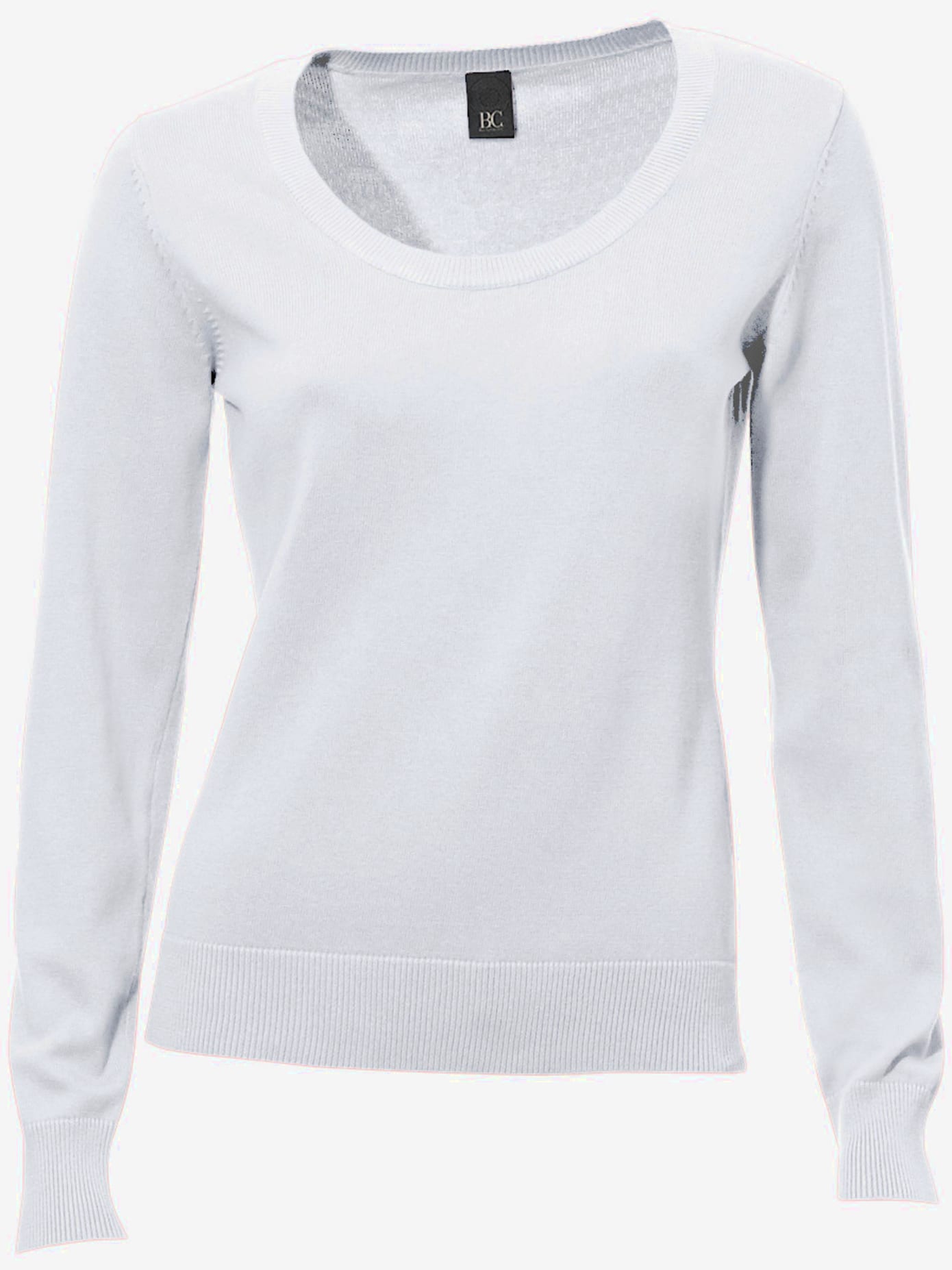 Pull col rond basique et facile à associer, coloris tendance