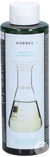 Korres KH Cystine Et Minéraux Shampoing Anti-Chute Homme 400ml