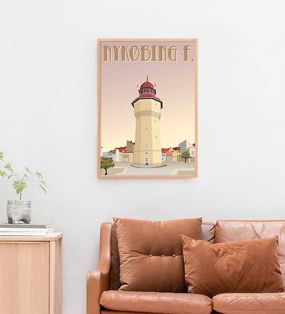 Vissevasse Poster - 30x40 cm - Nykøbing F.
