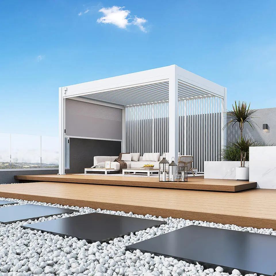 Orion Comfort terrasoverkapping 300 x 400 cm wit