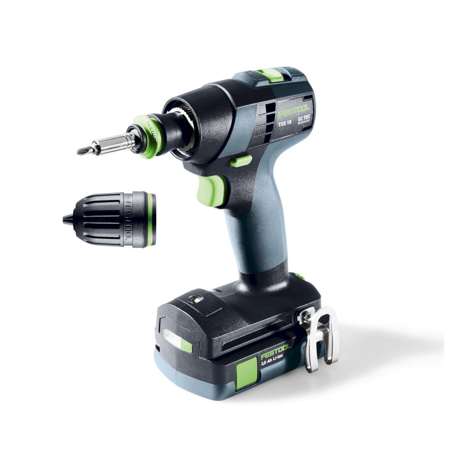 Festool TXS 18 C 3,0-Plus Accu Schroefboormachine 18V 3.0Ah in Systainer - 576895