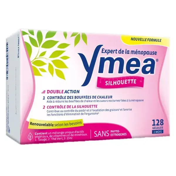 Ymea Menopausa, Ondas de Calor e Emagrecimento - 128 Cápsulas