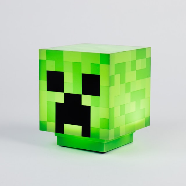 Minecraft Creeper Lampa