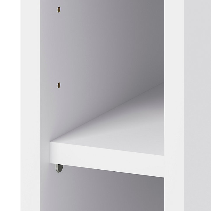 Caisson haut de cuisine GoodHome Caraway Blanc H. 72 cm x l. 15 cm