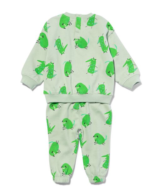 ensemble de vêtements pour bébé chien dragon vert