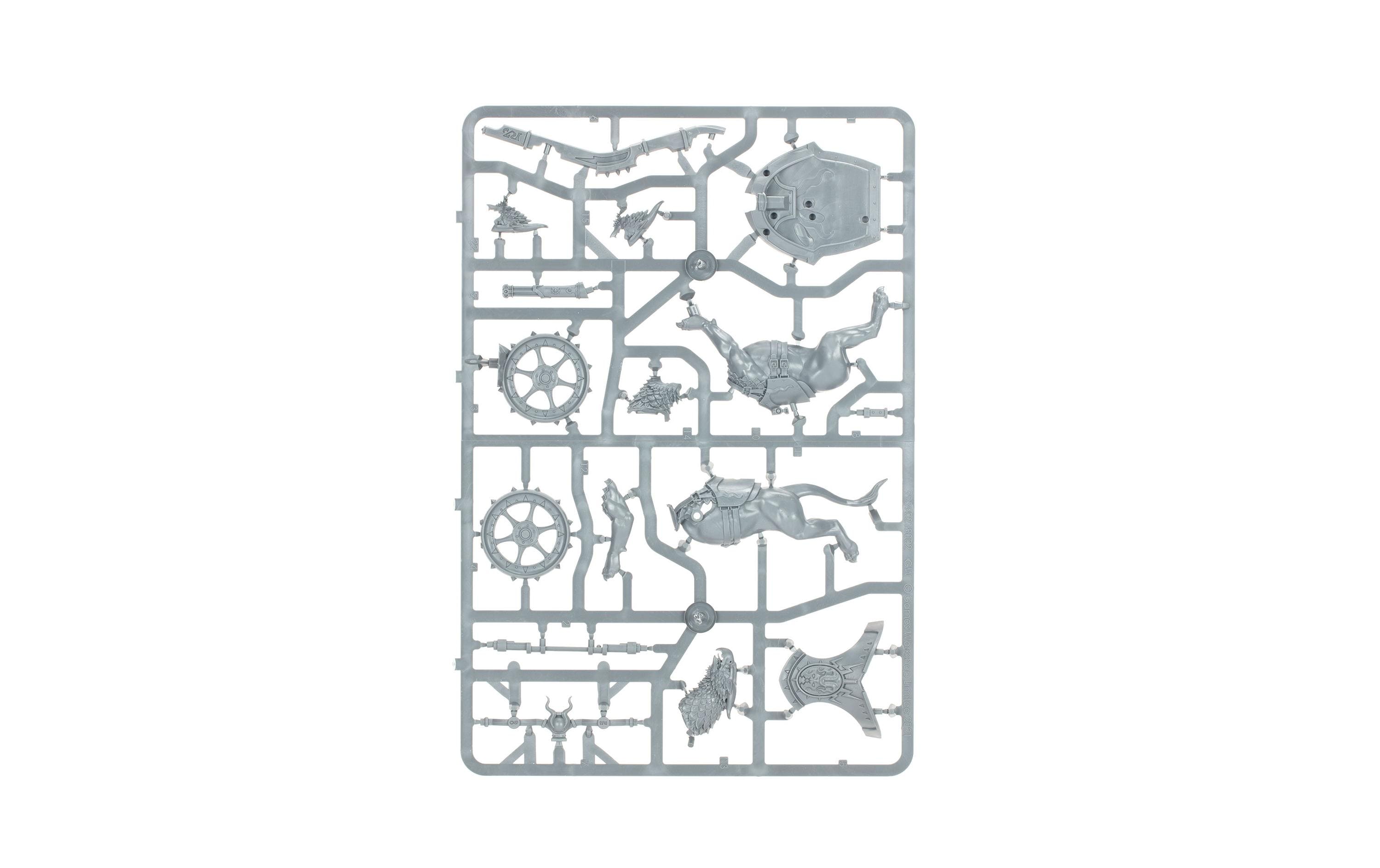 Figurenset Warhammer AoS Spearhead Stormcast EternalsWarhammer Age of Sigmar Miniaturen: Speerspitze der Sturmgeschmiedeten Ewigen