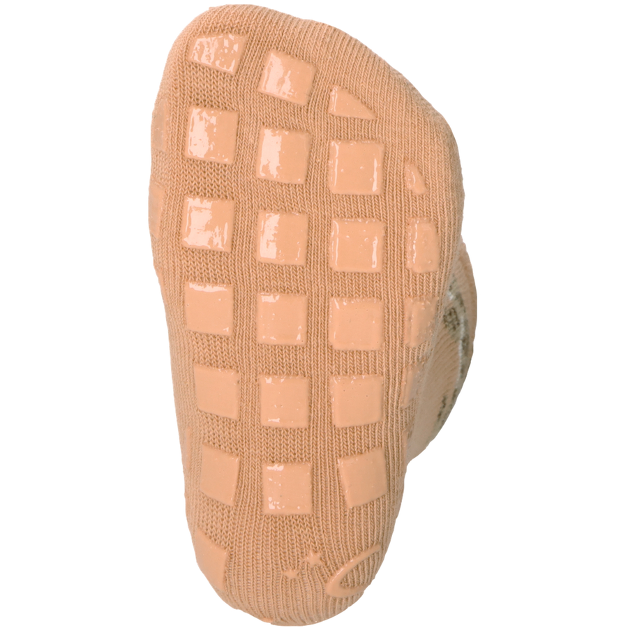 Sterntaler ABS-Socken DP KrokodilTiger braun mel.