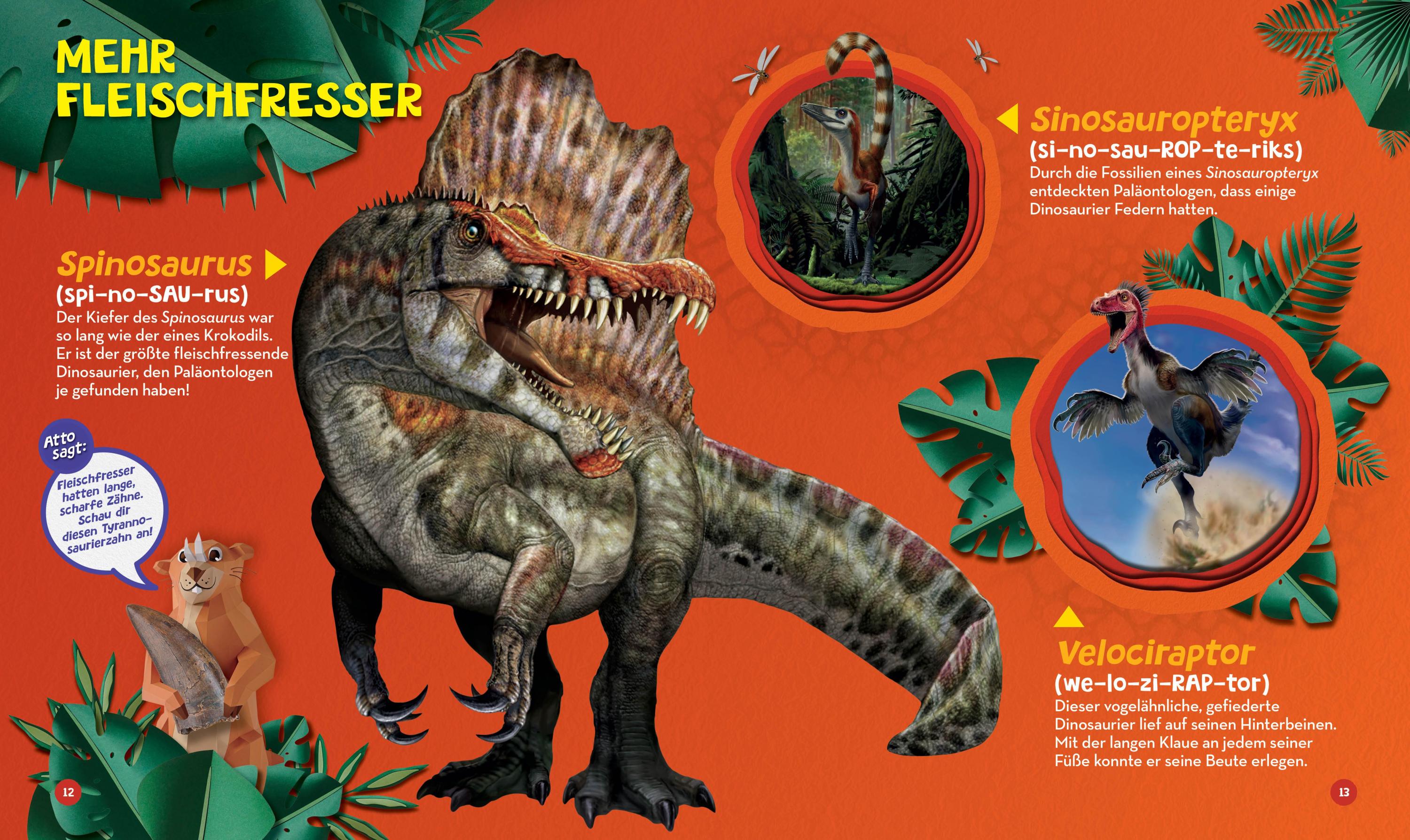 Große Wörter für kleine Paläontologen. Das Dino-Wörterbuch, das jeder Mini-Forscher braucht