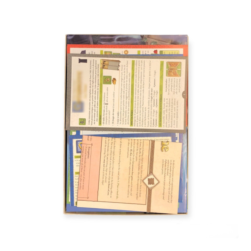 Carcassonne - Insert #2 compatible (avec Tour)