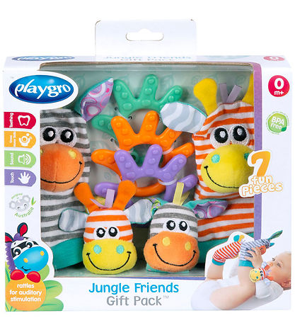 Playgro Gaves?t - Jungle Friends - 7 Dele