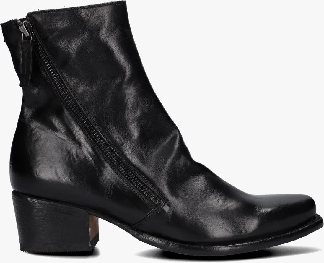 CORDWAINER zwarte cordwainer enkellaarsjes 41028