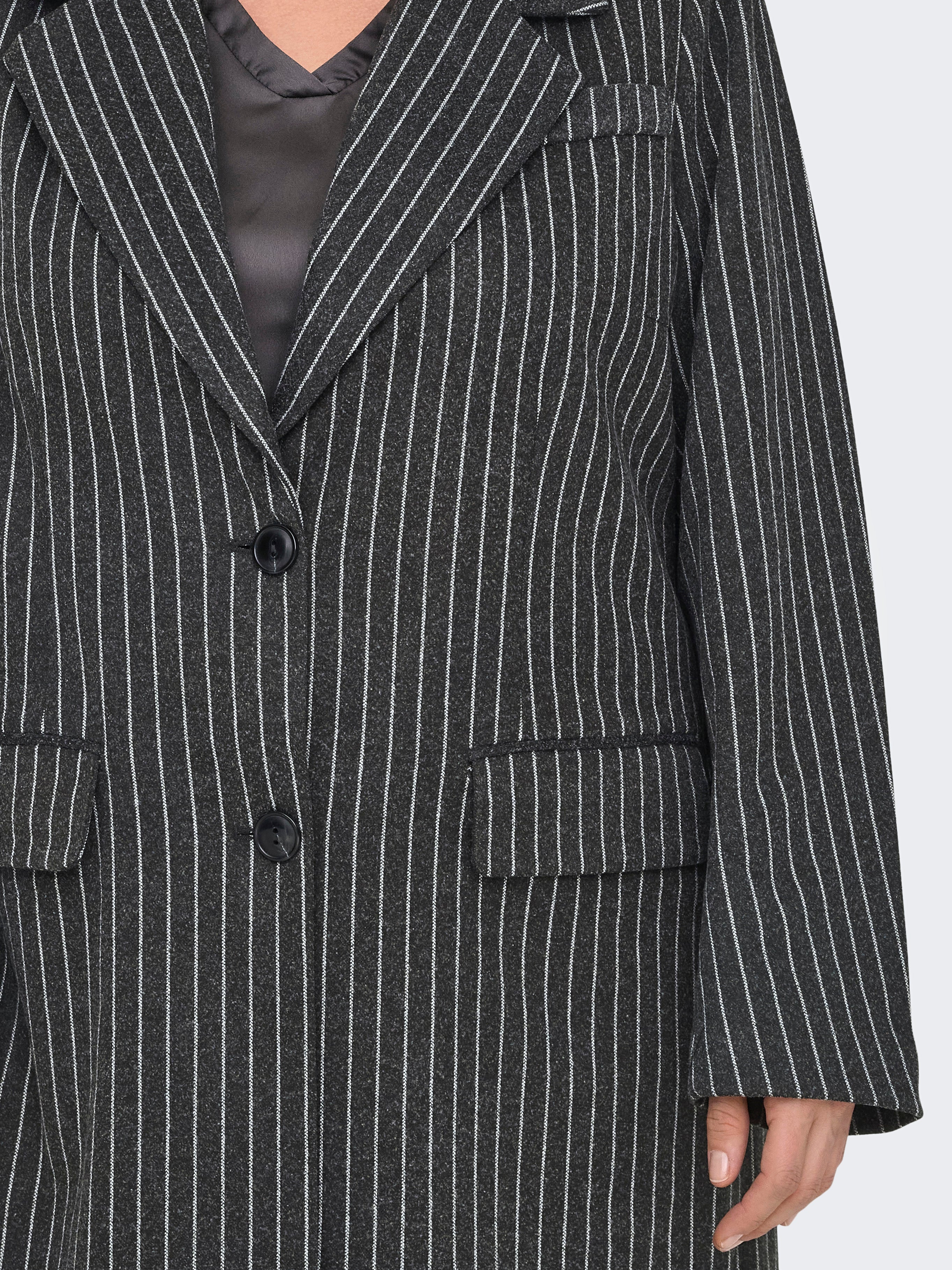 CARVERONICA Mantel Dark Grey Melange