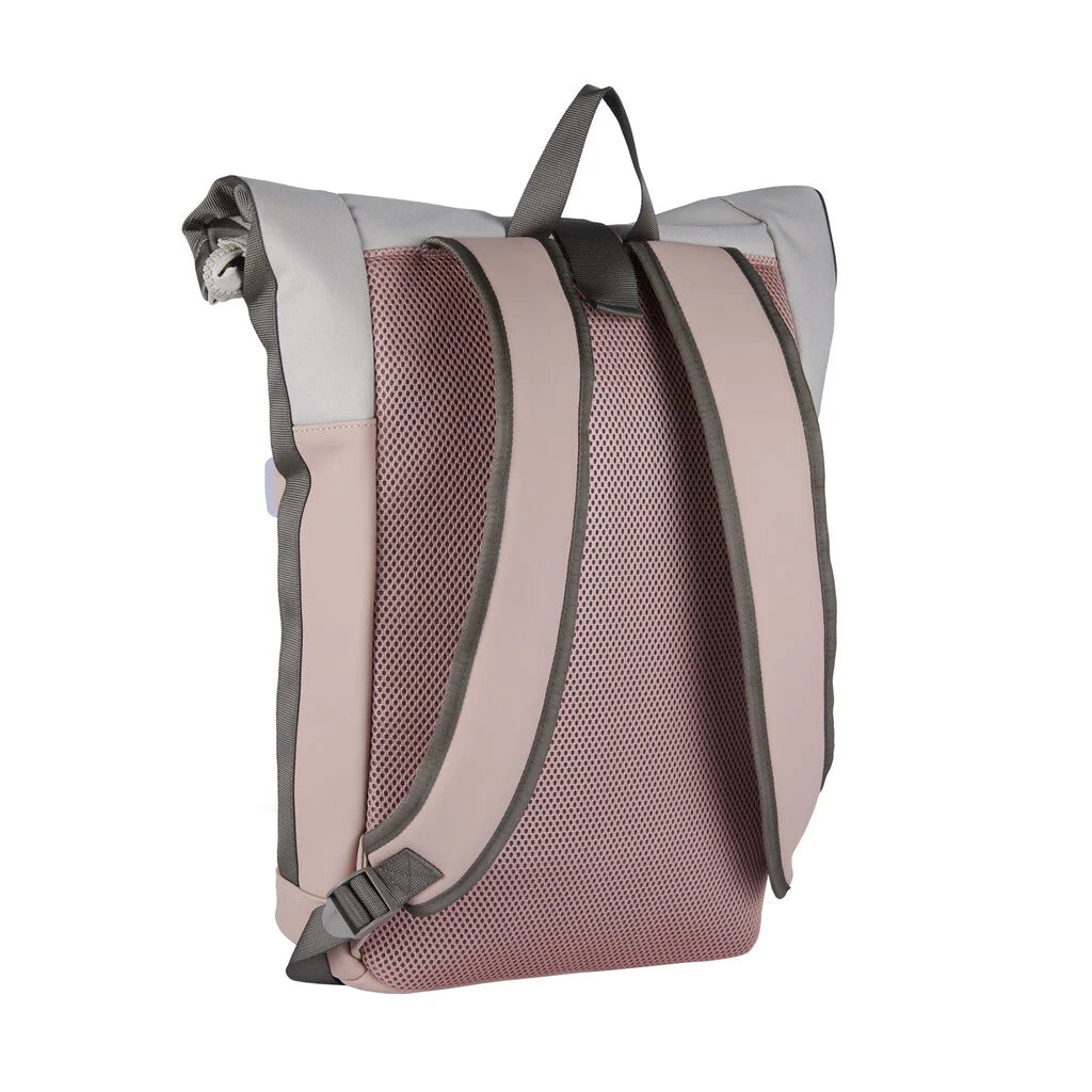 Waterafstotende rugzak 'Mart' roze/beige 16L Roze/beige