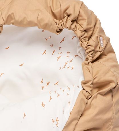 Voksi Fußsack - Classic+ - 80/110 cm - Warm Beige Flying
