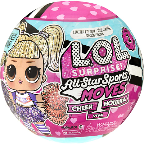 L.O.L. Surprise! All Star Sports Moves Cheer dukke