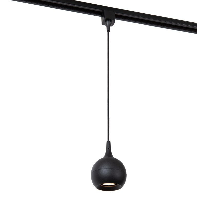 Lucide Track Favori 1-fase rail hanglamp zwart