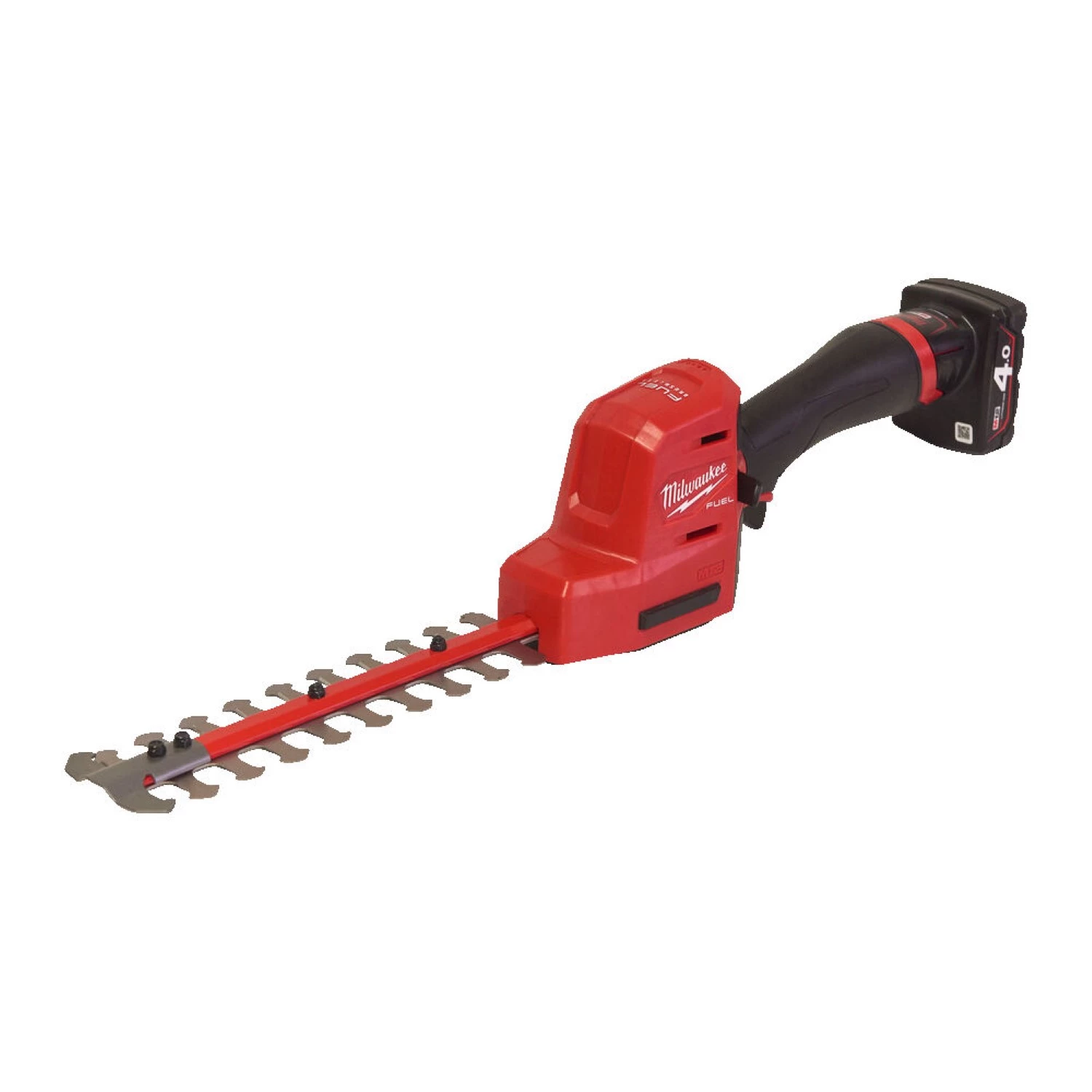 Milwaukee M12 FHT20-402 FUEL™ 12V Li-Ion accu heggenschaar (2x 4,0 Ah accu) set  - 200mm - koolborstelloos