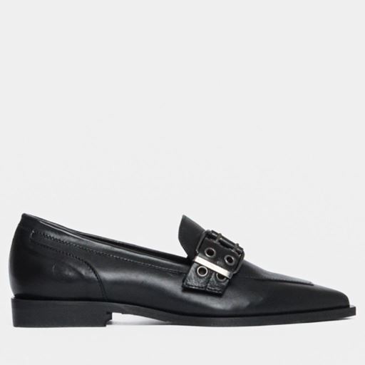 Bukela Valerie Loafers, Black, 38