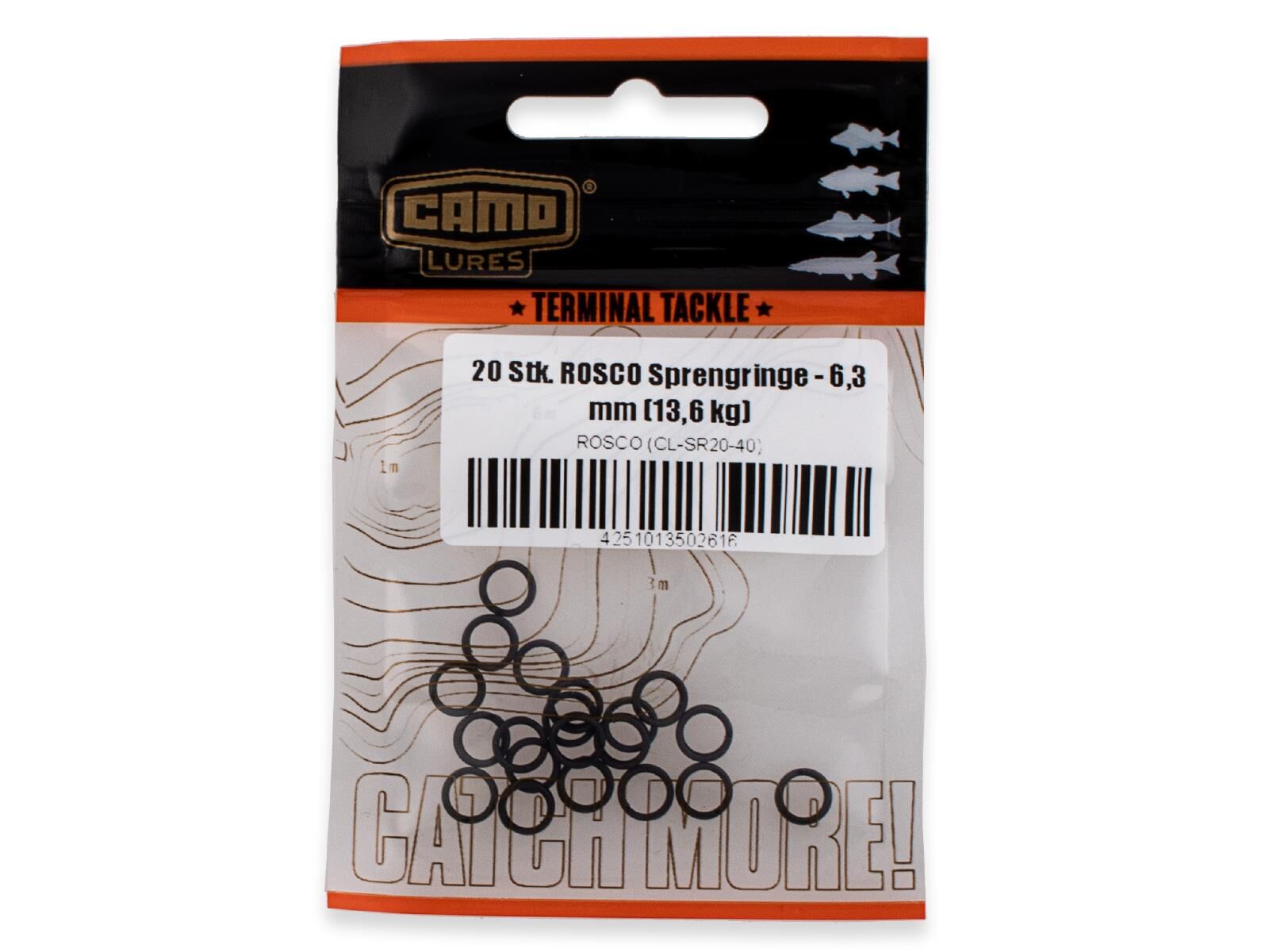 20 Stk. ROSCO Sprengringe - 13.2 mm (54.4 kg)