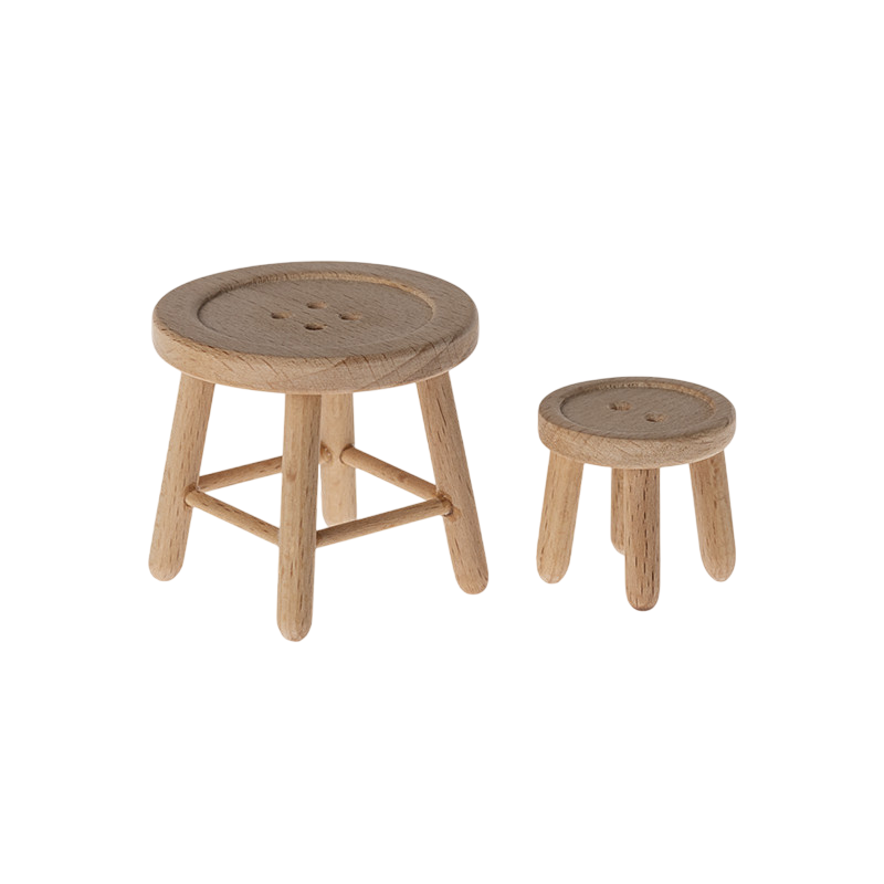 Maileg Maus Tisch und Hocker Set