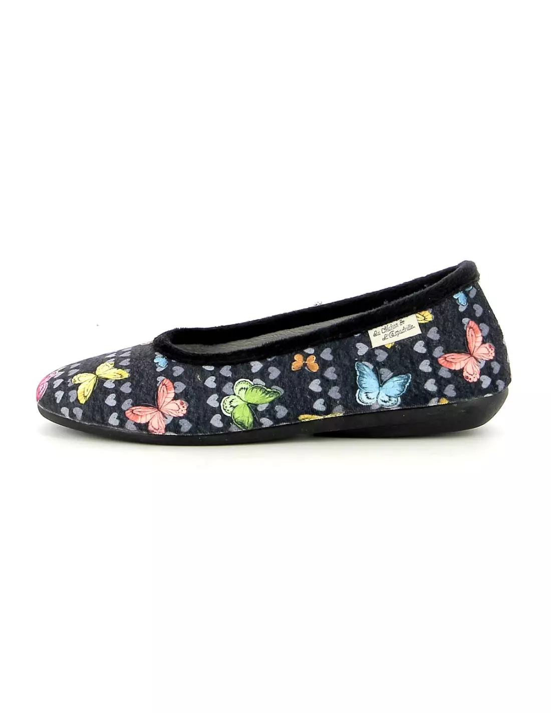 LA MAISON DE L ESPADRILLE LAMOR 6172 5 - Pantoufles & chaussons Noir