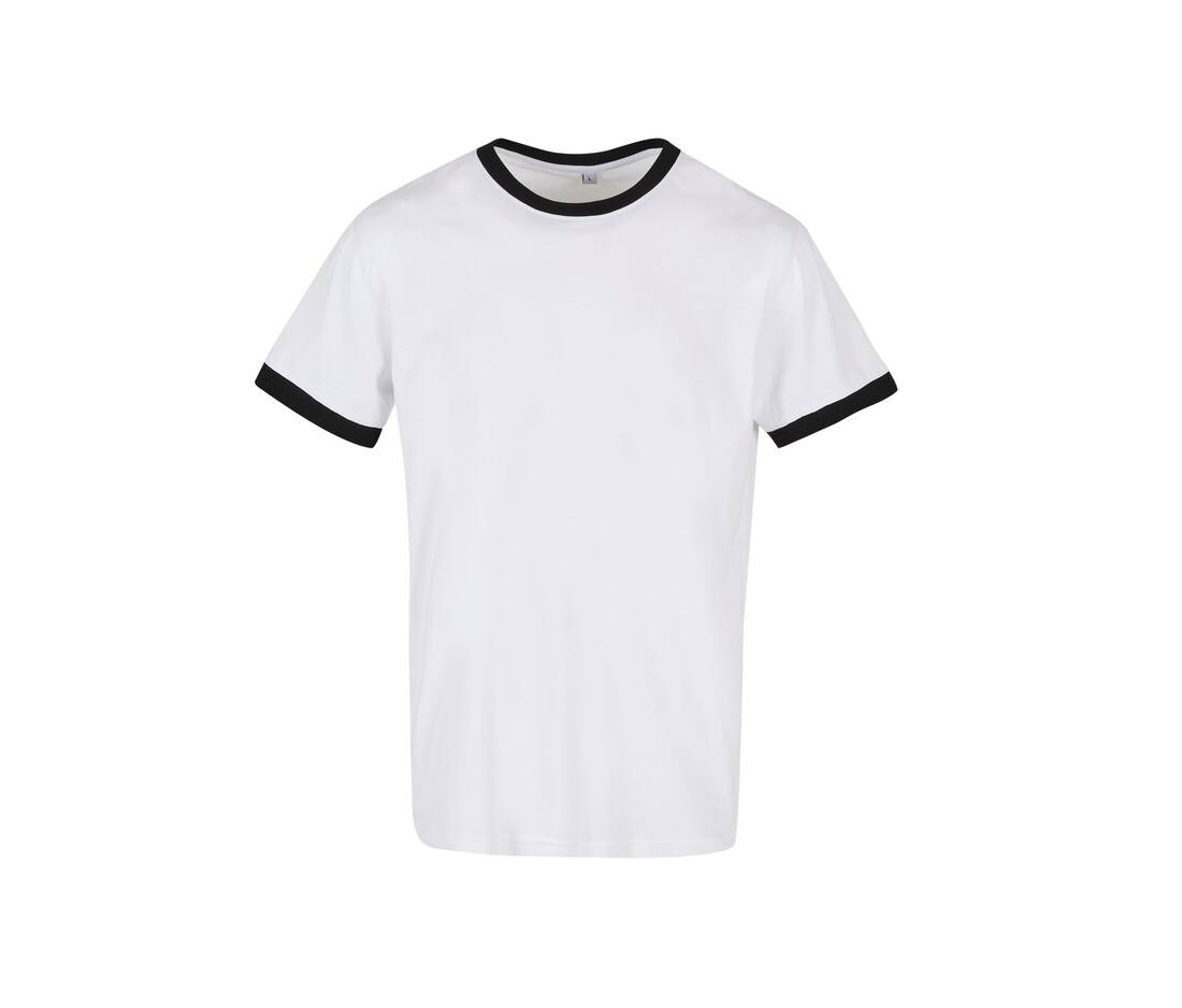 BUILD YOUR BRAND BYB022 - T-shirt Classique à Bordures Contrastées
