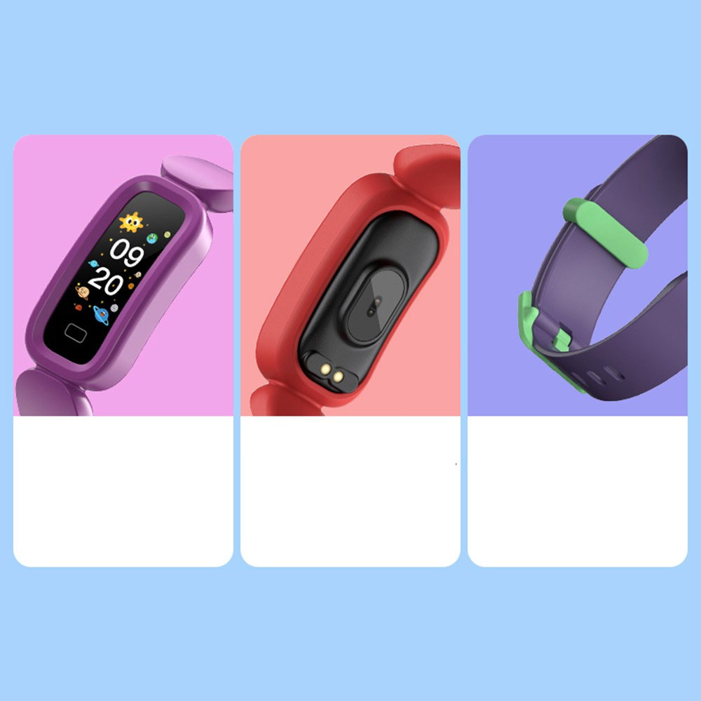 Kinder Fitness Tracker Smart Watch Blutsauerstoffmessung / Schlafüberwachung / Sportmodus 0.96