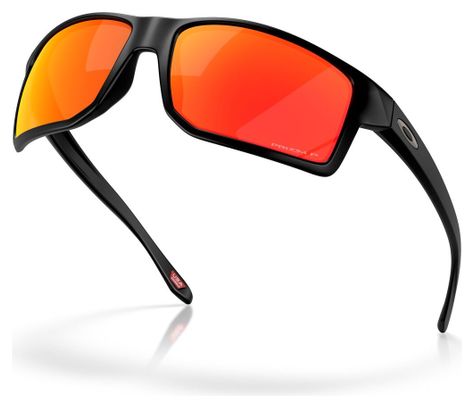 Lunettes Oakley Gibston XL Mat Black / Prizm Ruby Polarized / Ref : OO9470-0662