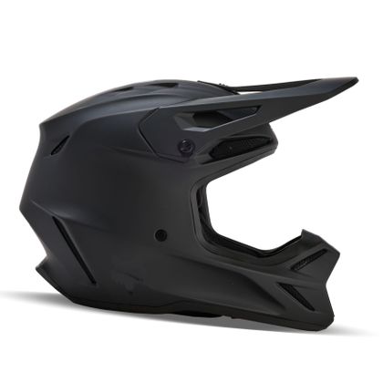 Casque cross Fox V3 - STREAK - YOUTH - Noir