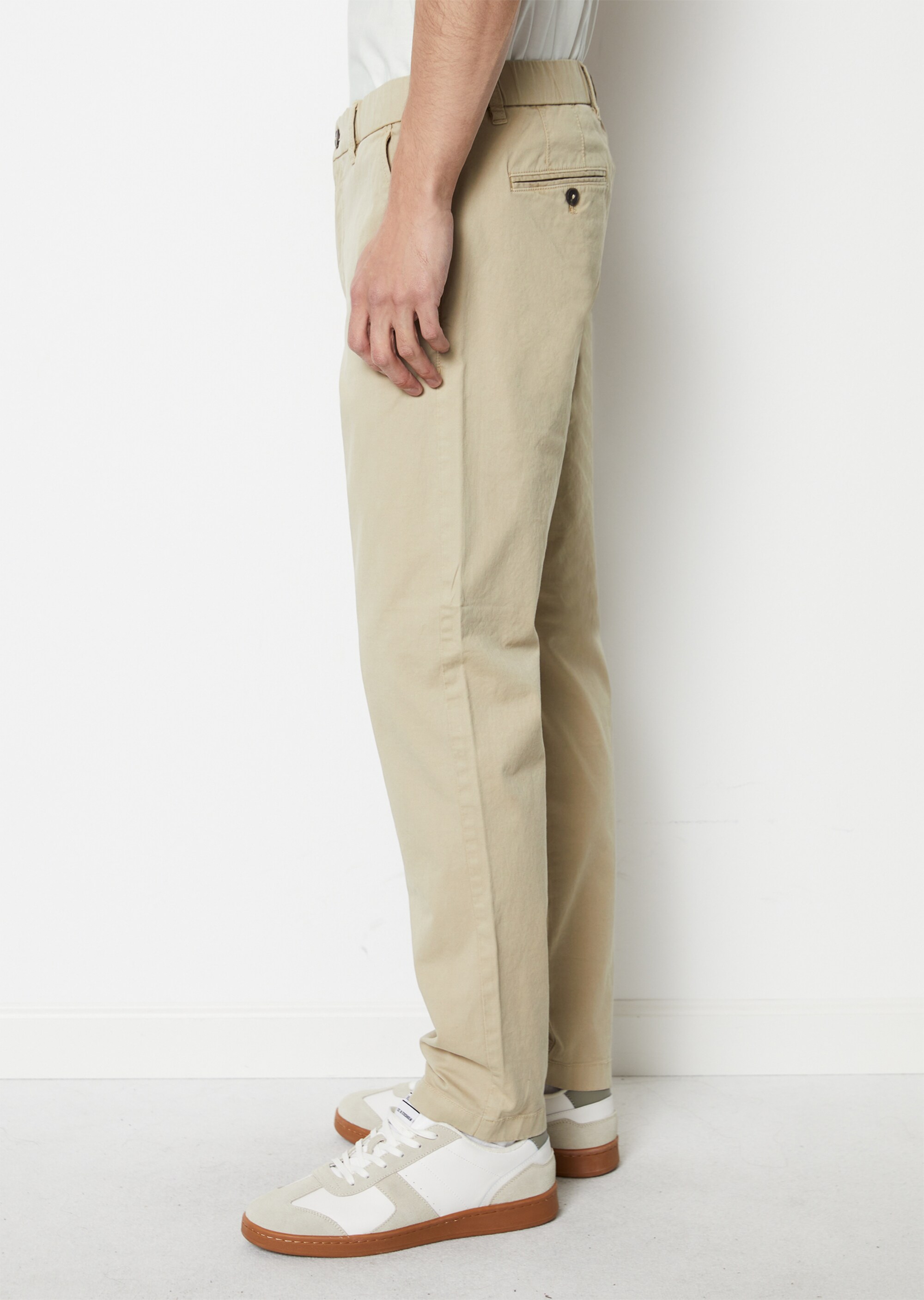 Chino - Modell OSBY jogger tapered aus hochwertigem Bio-Baumwolle-Mix