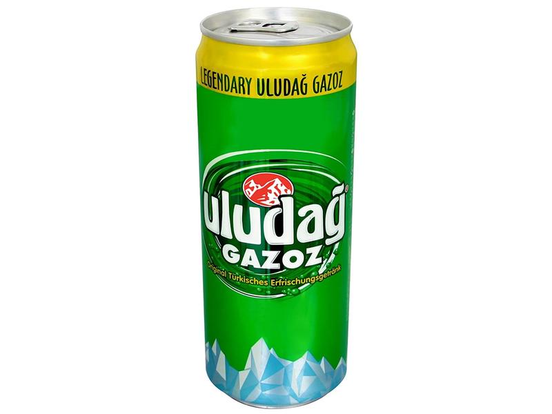 Erbak-Uludag Limonade Gazoz 6 x 330 ml Erfrischungsgetränk mit Fruchtgeschmack