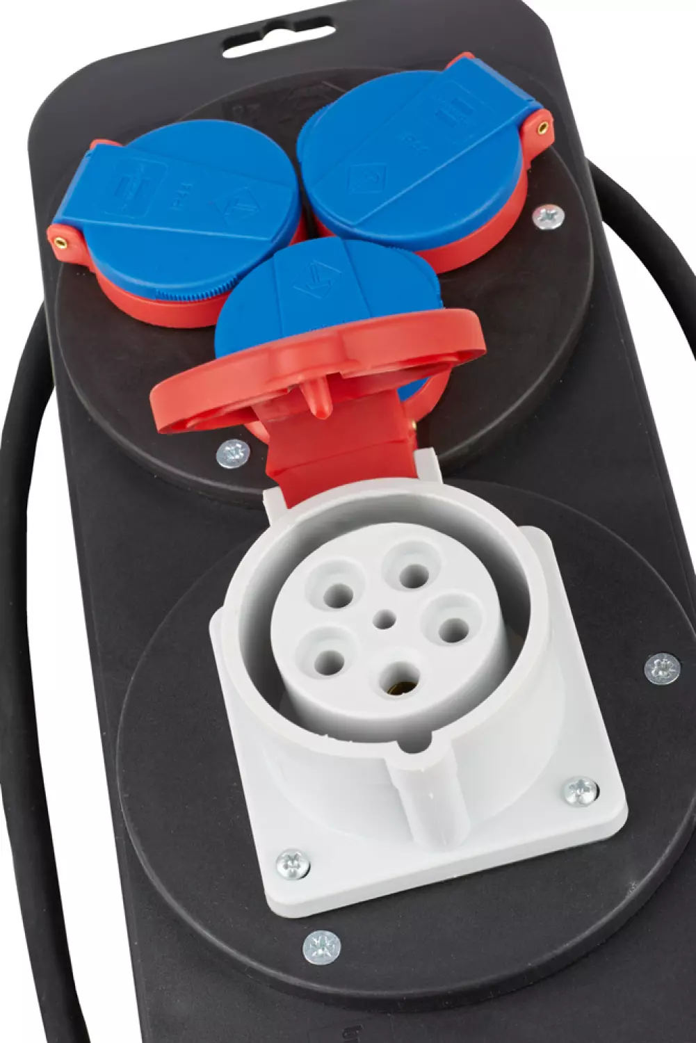 Brennenstuhl 1151600020 Stroomstation CEE 1 IP44 stekker - 400V/16A stekkerdoos - H07RN-F 5G2,5