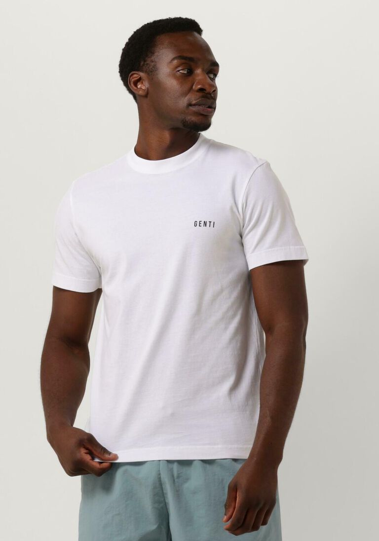 GENTI witte genti t-shirt j9038-1223