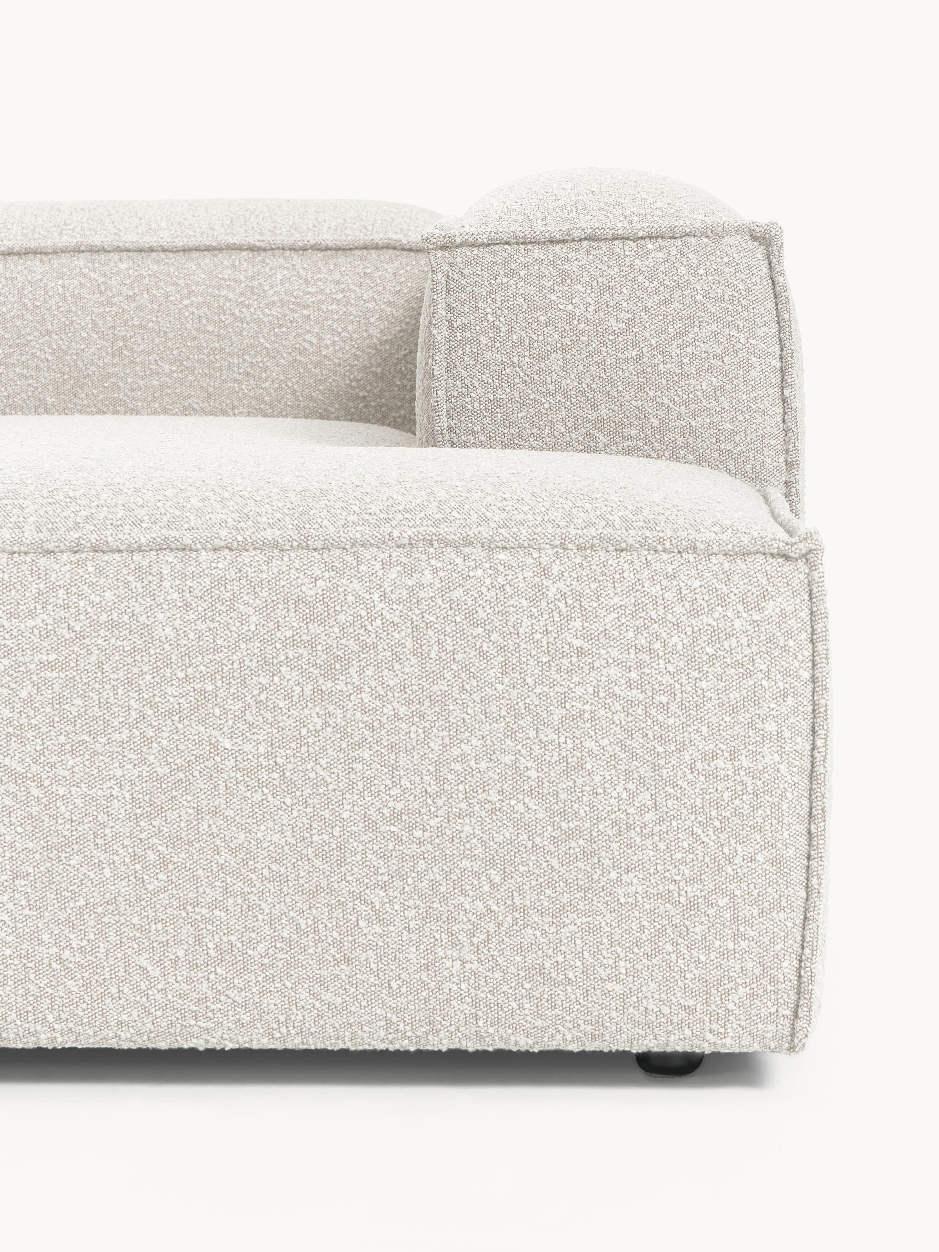 Modulaire bouclé-hoekbank Lennon (4-zits)