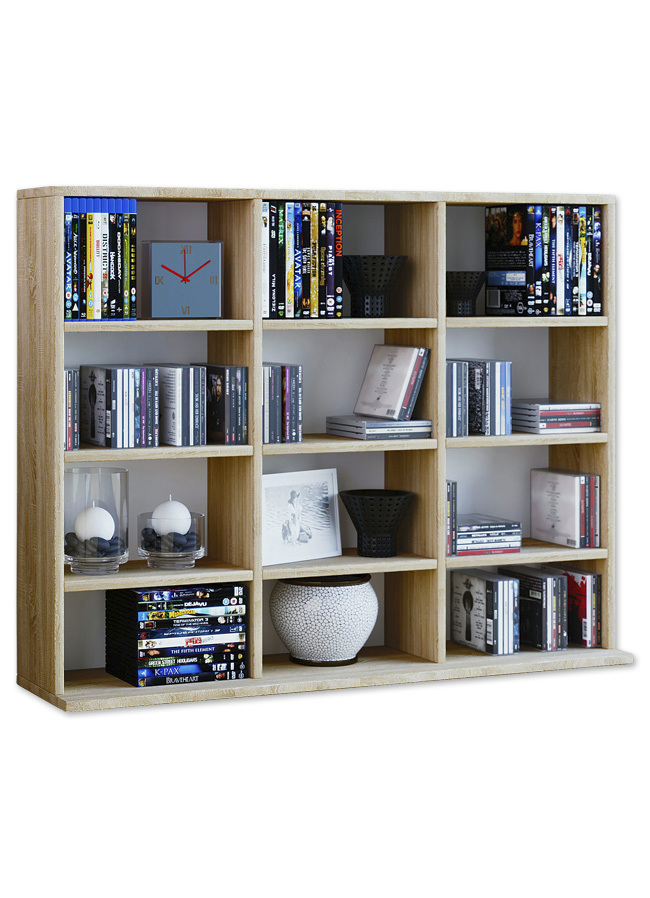Regal aus Holzstruktur-Nachbildung