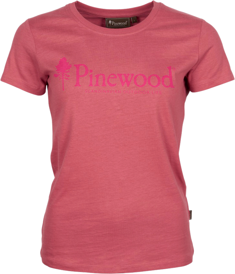 Pinewood Outdoor Life Damen T-shirt pink