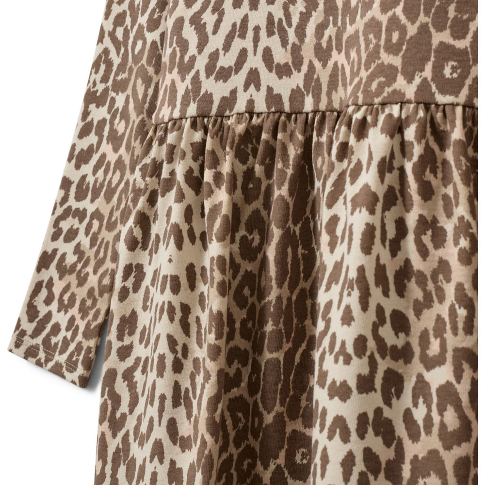 Køb Sofie Schnoor Aop Beige Leopard Berrakb Kjole