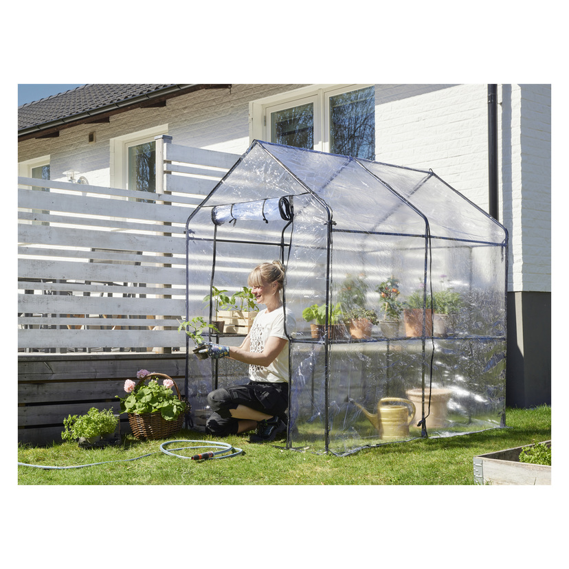 Drivhus 2,5 m² 190x130x190 cm