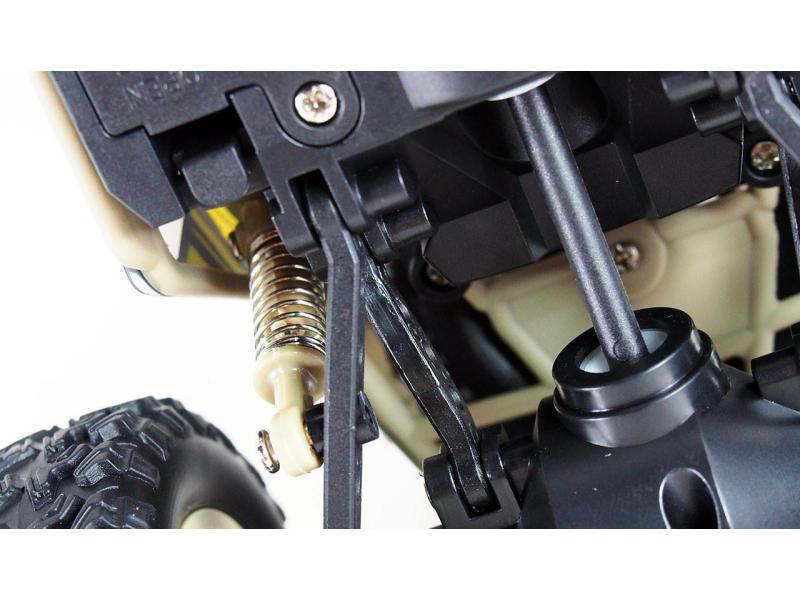 Amewi Desert Truck Max Fox, Sand RTR, 1:24 Ferngesteuerter Buggy mit Allradantrieb