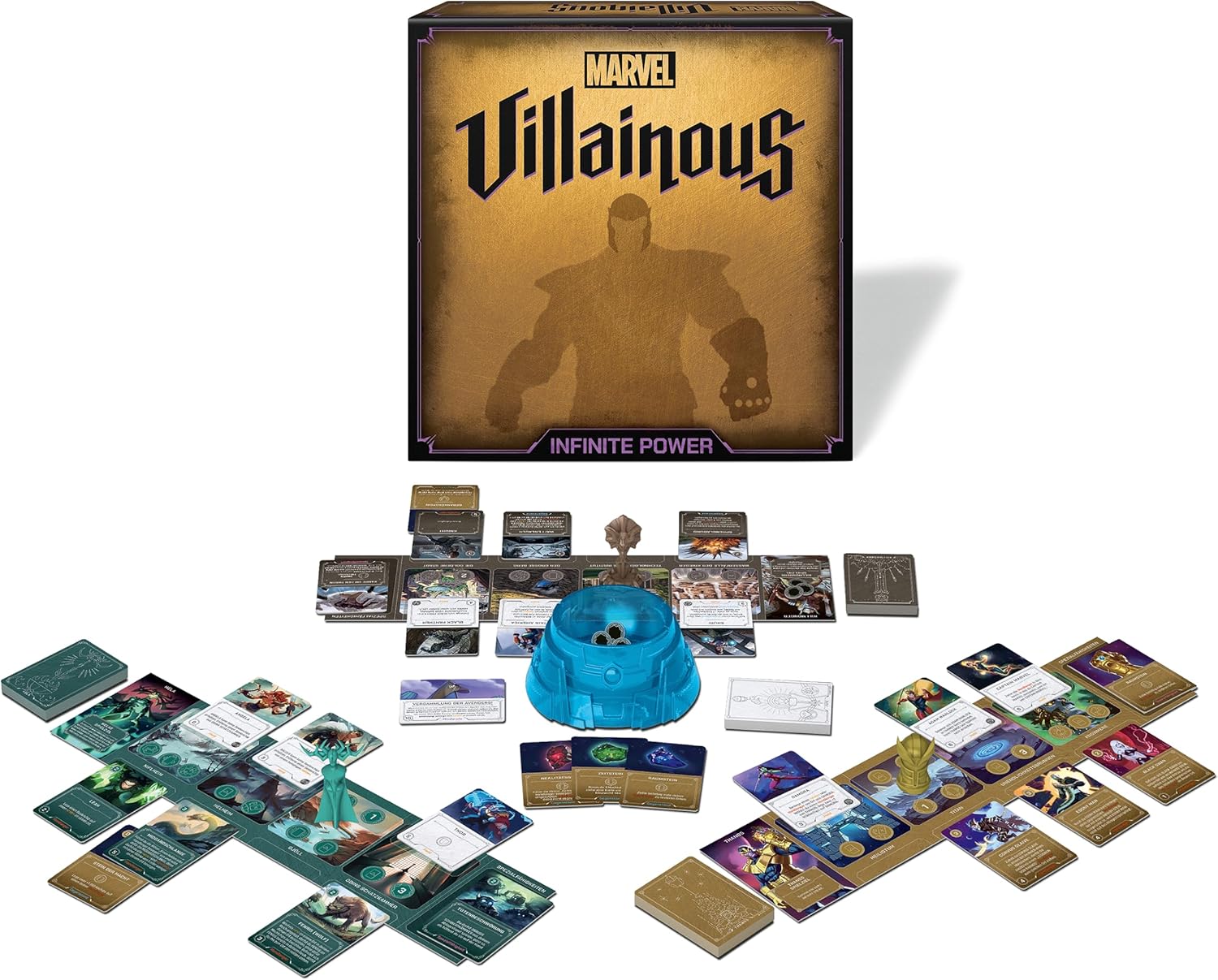 Ravensburger 26959 - Gesellschaftsspiel - Marvel Villainous: Infinite Power deutsche Ausgabe