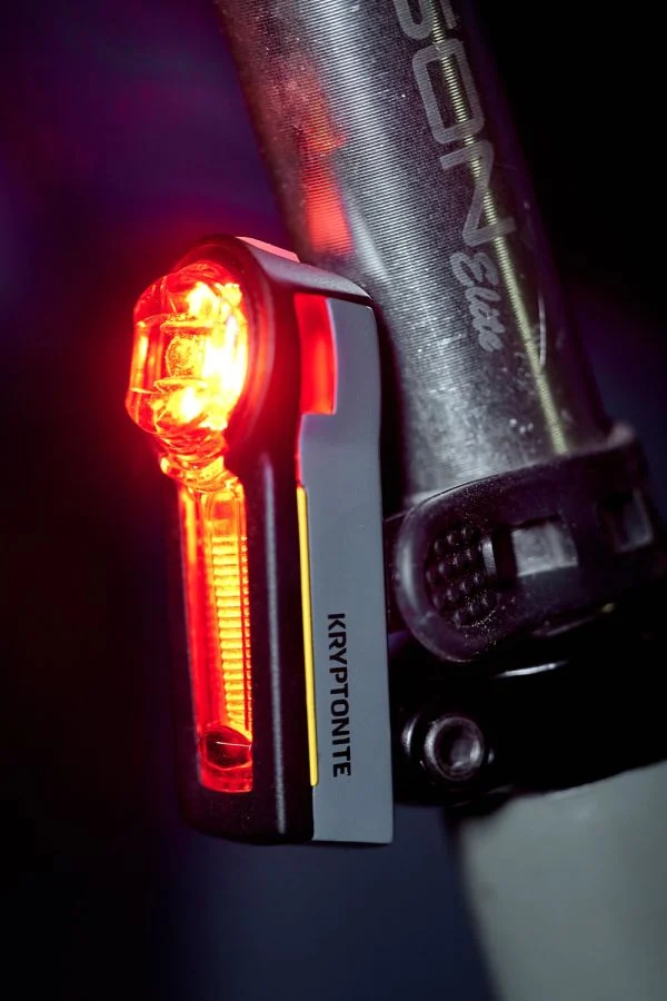 Kryptonite Incite XBR Genopladelig Baglygte, 30 Lumen