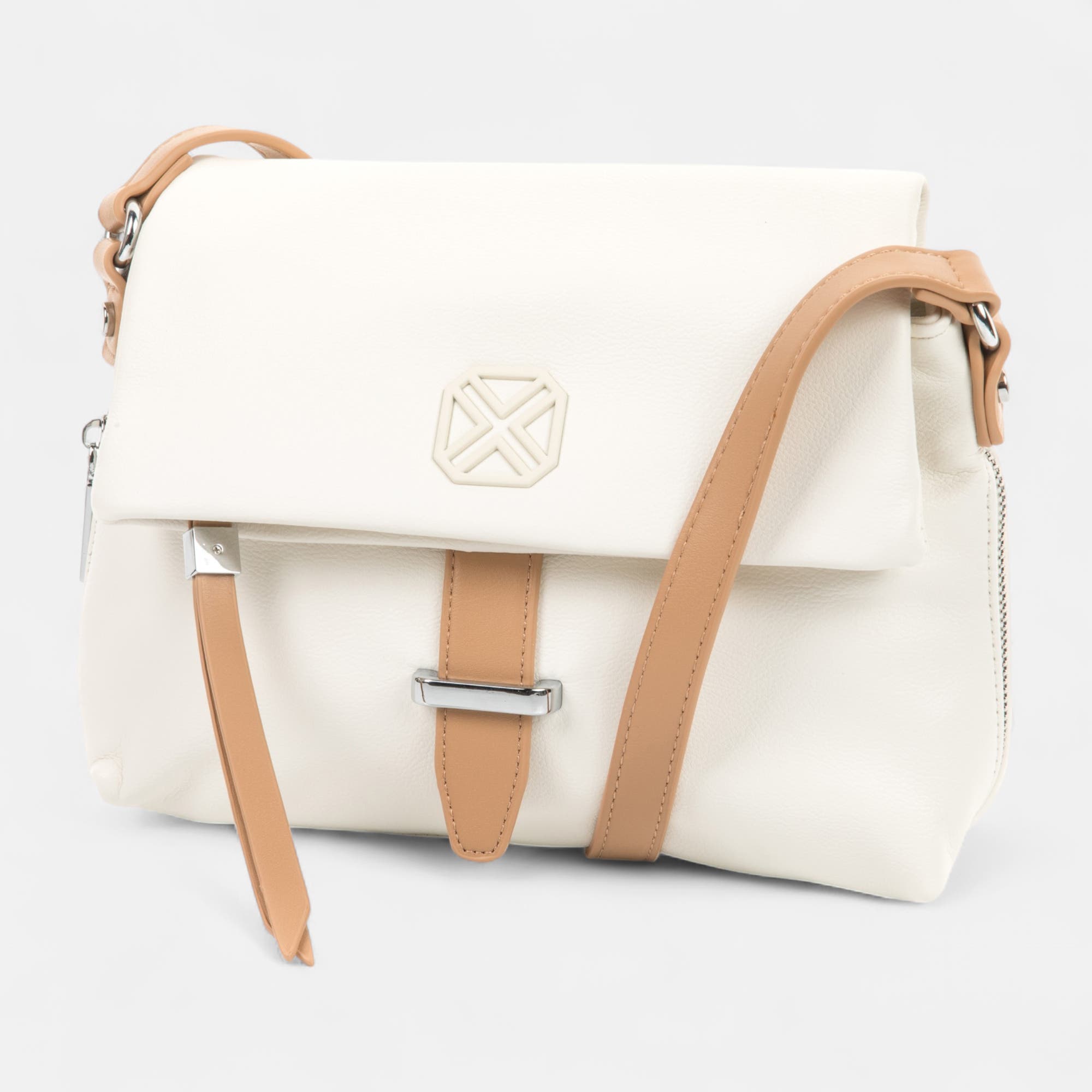 Sac bandoulière blanc