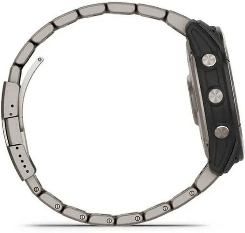 Garmin - 010-02541-61 - Smartwatch - Quatix® 7X Sapphire Solar Titan - 010-02541-61 met extra hemelsblauwe siliconen band