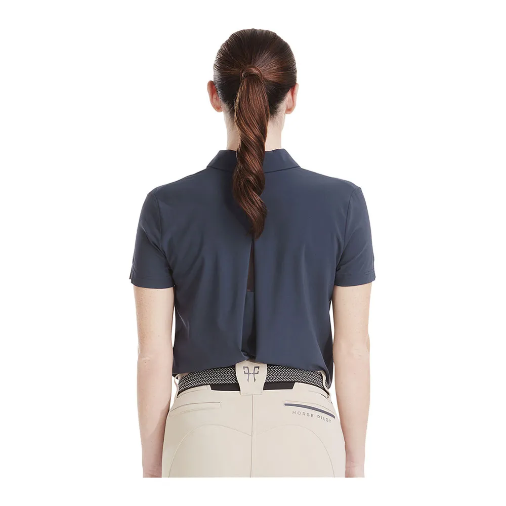 Horse Pilot ARIIA - Polo Femme navy