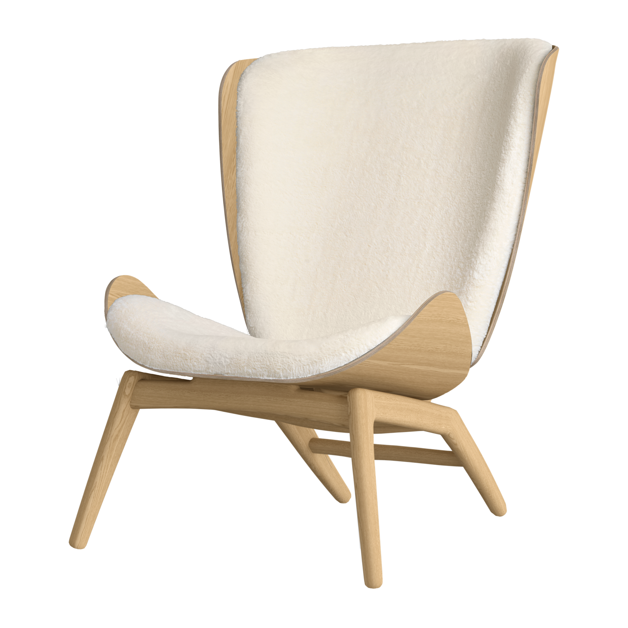 Fauteuil The Reader naturel Teddy White